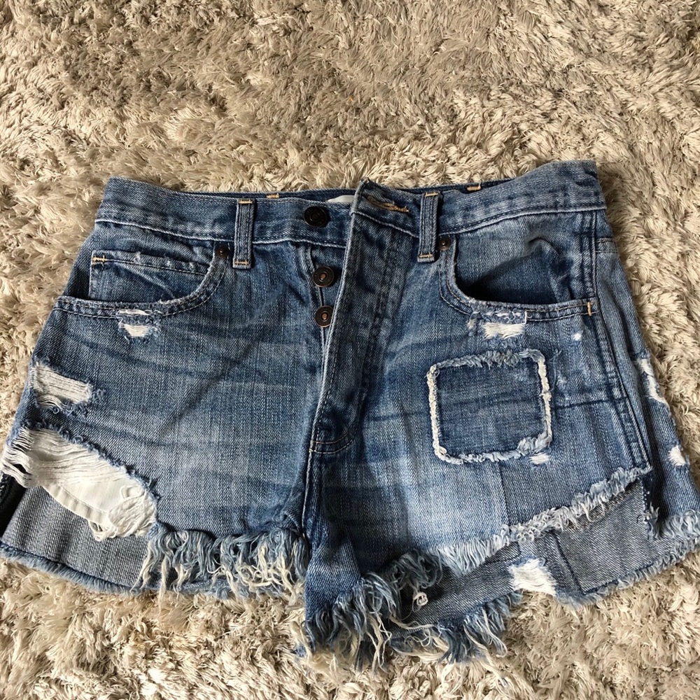 Abercrombie Jean Shorts